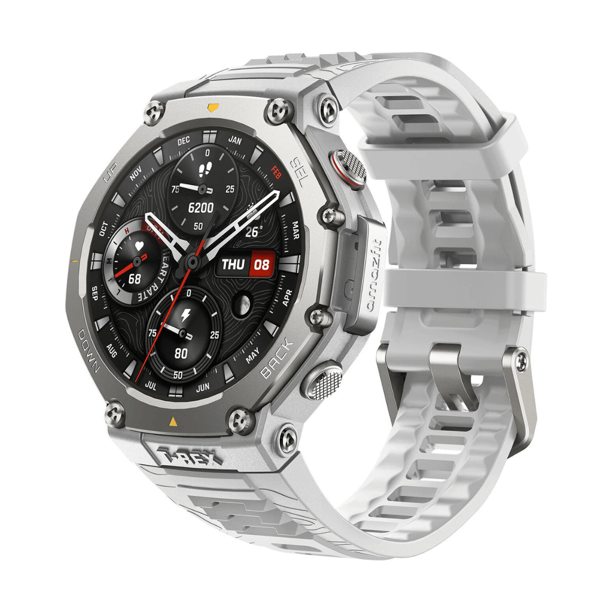 Amazfit T-Rex 3 GPS 48mm Smartwatch Gris (Haze Grey)