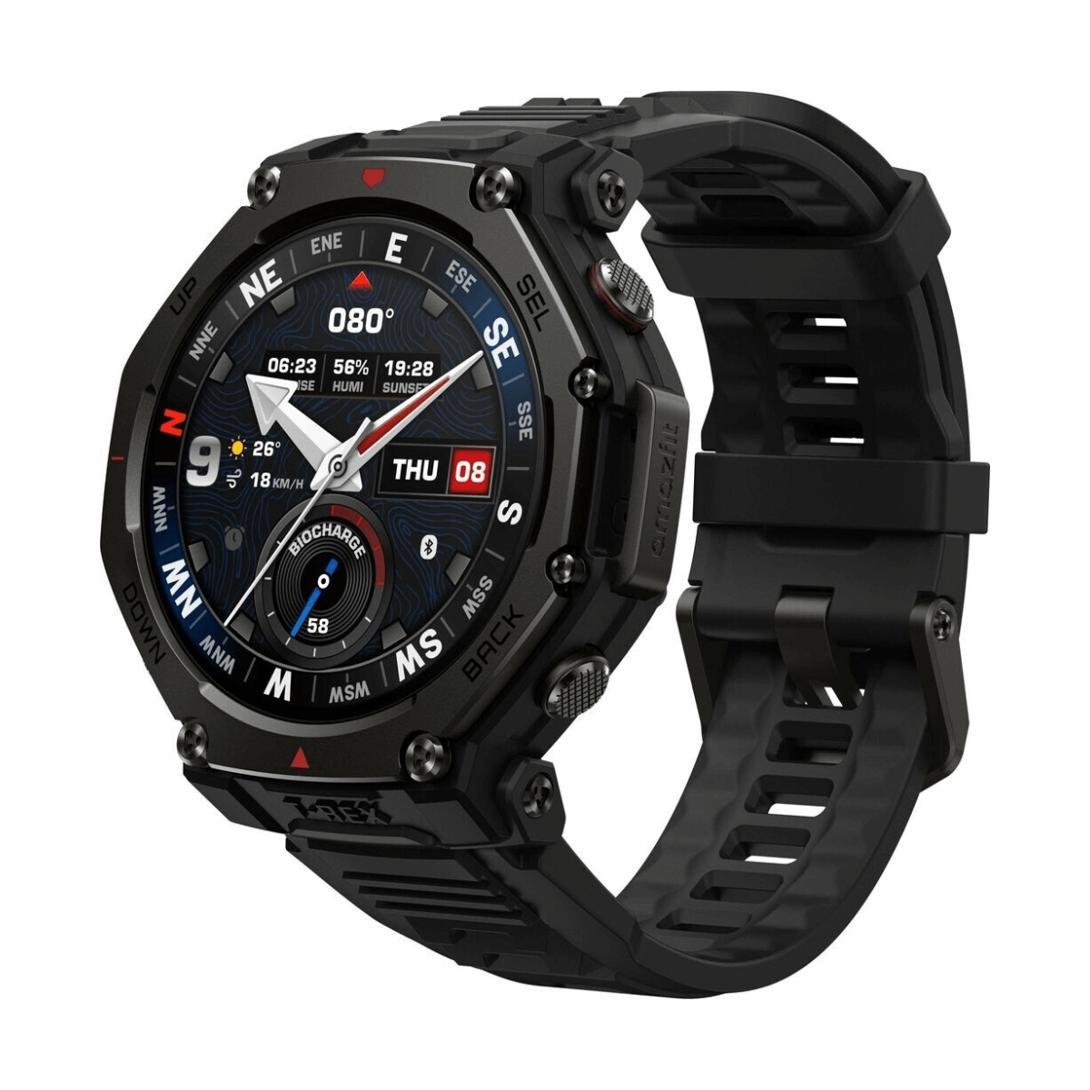 Amazfit T-Rex 3 Pro GPS 48mm Smartwatch Negro Táctico