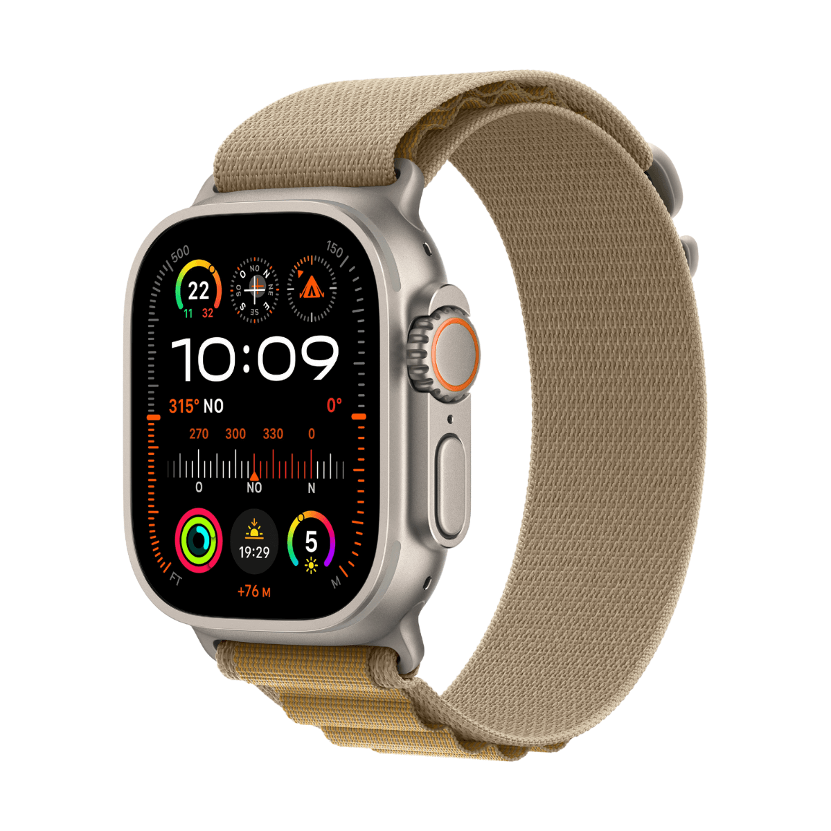 Apple Watch Ultra 2 GPS + Cellular 49mm Titanio con Correa Alpine Loo