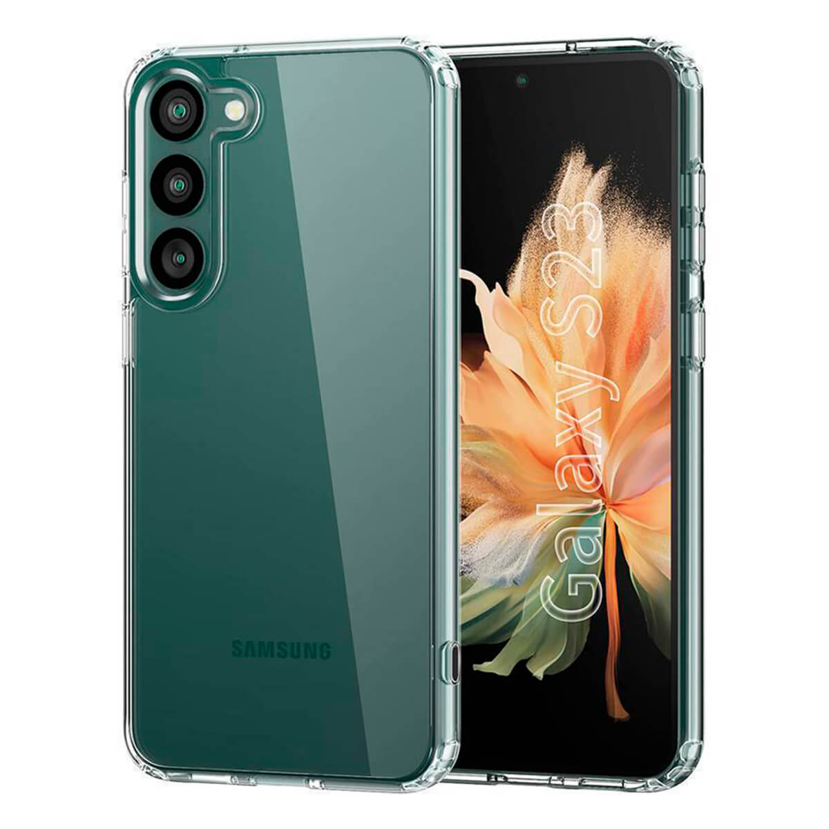 Funda hybrid (bumper + trasera) transparente