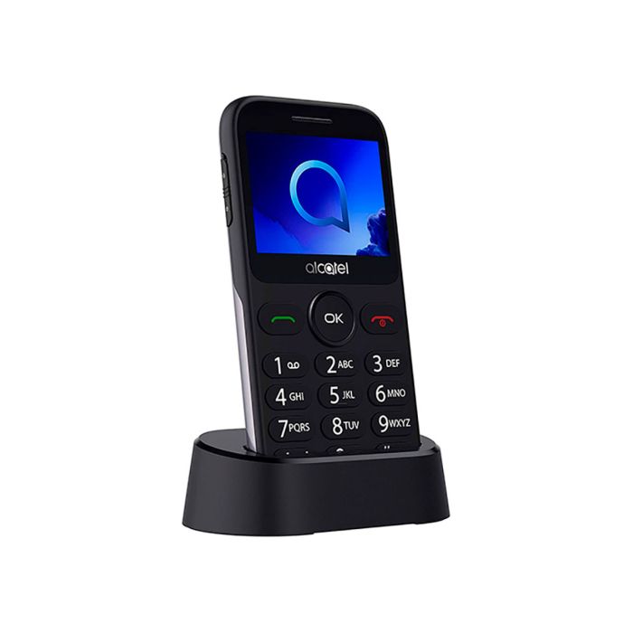 Alcatel 2019G Plata Metálico - Móviles para mayores · MaxMovil