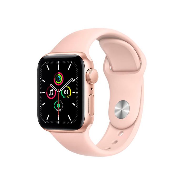 Acheter Apple Watch SE (GPS), 40mm Aluminium doré et bracelet sportif rose  arène · MaxMovil