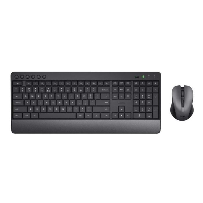 Clavier et souris sans fil Trust Trezo · MaxMovil