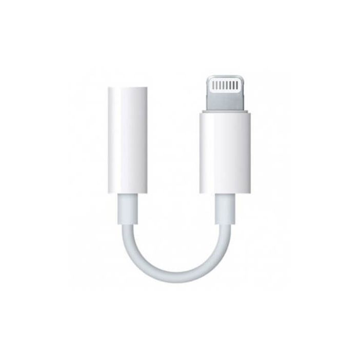 Comprar Adaptador Lightning a Jack 3,5 mm MMX62ZM/A · MaxMovil