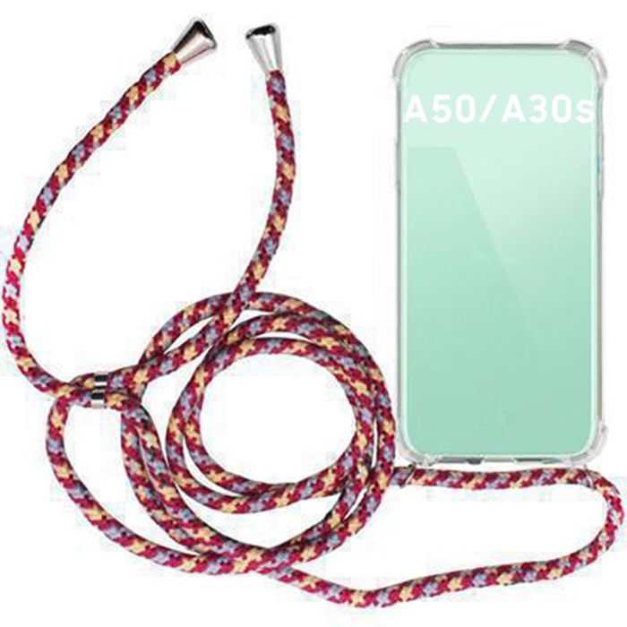 perdí mi camino tiempo Fuera Funda Móvil Colgante para Samsung Galaxy A50 & A30s en color Rojo Burdeos y Azul · MaxMovil perdí mi camino tiempo Fuera Funda Móvil Colgante para Samsung Galaxy A50 & A30s en color Rojo Burdeos y Azul · MaxMovil