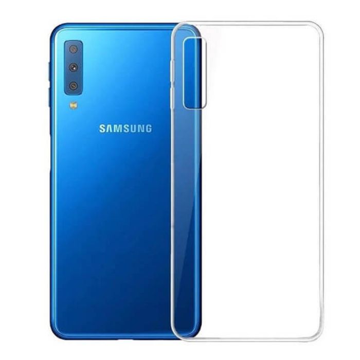 COMPRA · Funda Silicona de Gel Transparente Galaxy A7 (2018) · MaxMovil