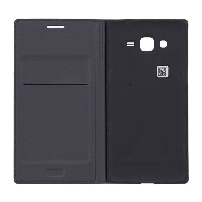 Hacer la cena Expansión autómata Comprar Funda tipo libro Samsung para Galaxy Grand Prime Gris EF-WG530BSE ·  MaxMovil