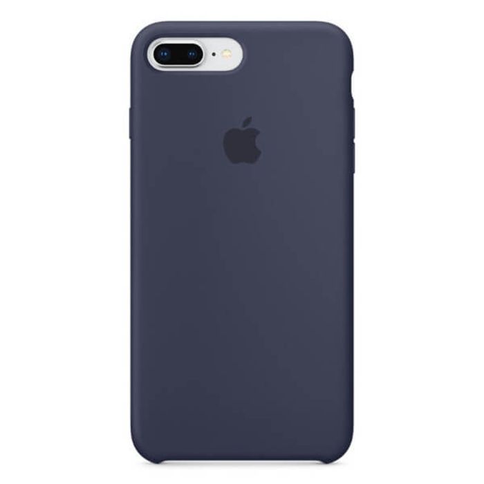 Funda de silicona azul para iPhone 8 Plus / 7 Plus ·