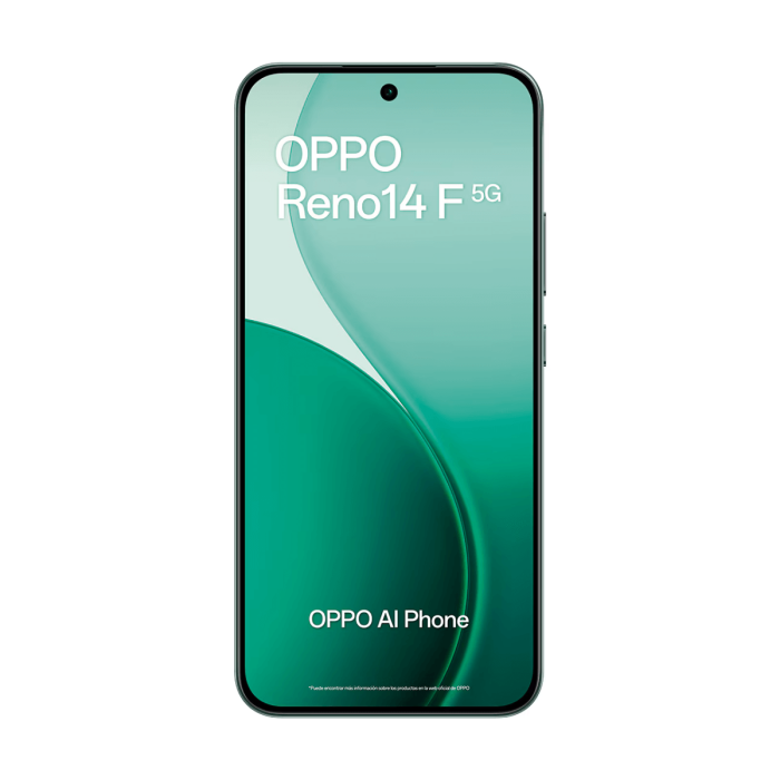 OPPO Reno14 F 5G 8/256GB Verde Envío 24h ✓ · MaxMovil