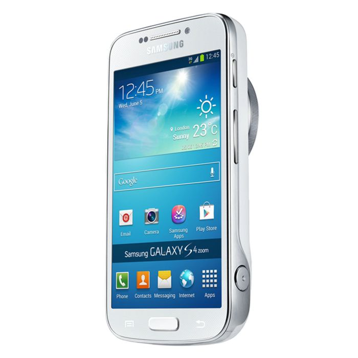 Hacer deporte tono hemisferio Comprar Samsung Galaxy S4 Zoom C101 en color blanco con cámara de 16  megapixeles · MaxMovil