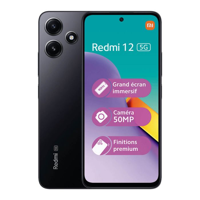 Xiaomi Redmi 12 5G 4/128GB Negro | Envío 24h ✓ · MaxMovil