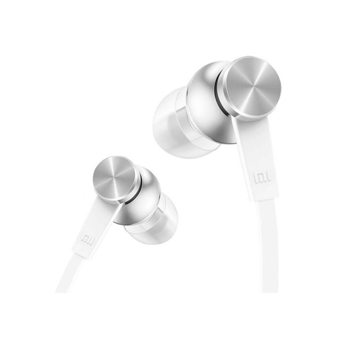 Fones de ouvido intra-auriculares Xiaomi Mi básicos prateados