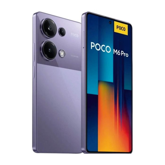 とっし〜POCO M6 Purple 8GB 256GB Xiaomi Poco M6 Pro 4G/LTE Purple 256GB + 8GB Dual-Sim