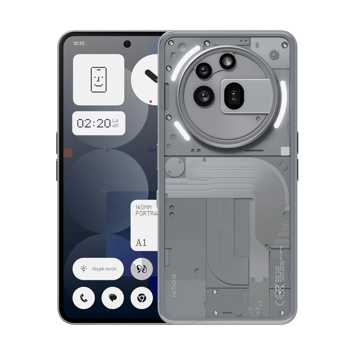 Nothing Phone 3a Pro 5G 12GB/256GB Gris (Grey) Dual SIM