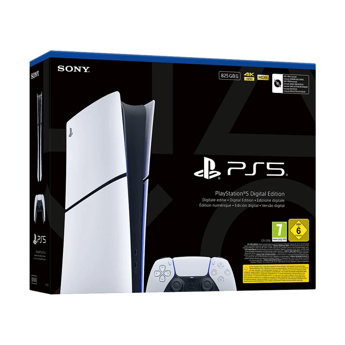 Consola Sony PlayStation 5 Slim 825GB Edición Digital