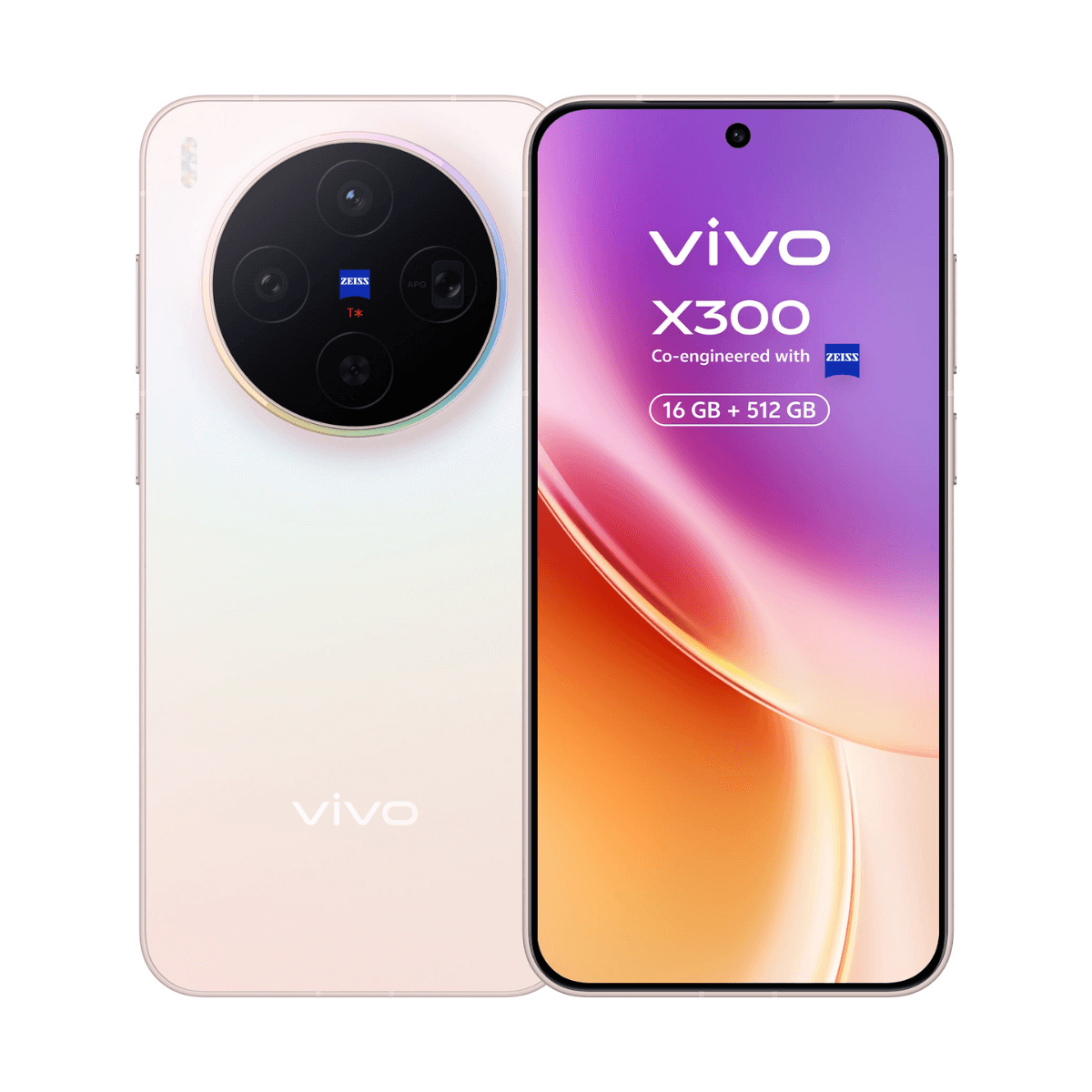 Vivo X300 5G 16GB/512GB Rosa (Halo Pink) Dual SIM