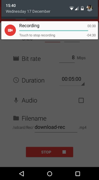 Comment enregistré l'écran de son portable