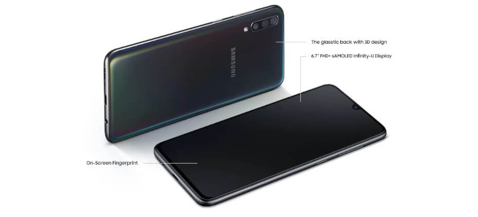 samsung galaxy a70 coral