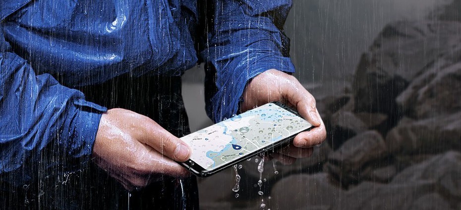 Samsung Galaxy S8 sumergible