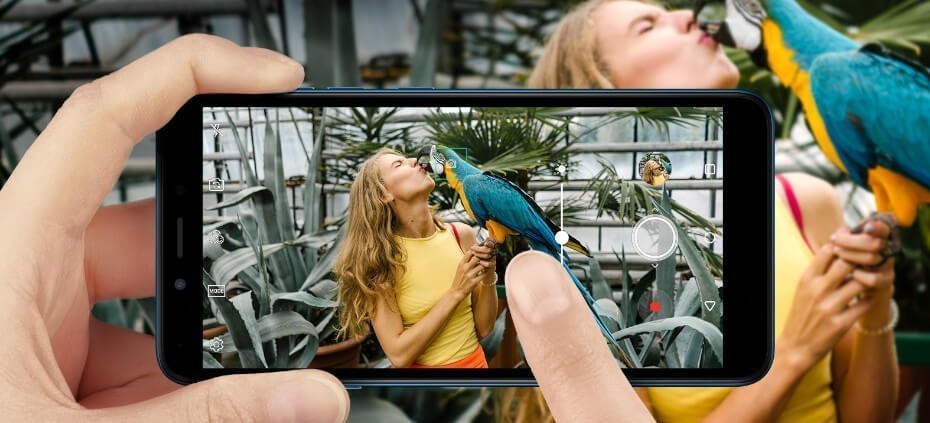 LG K20 camara