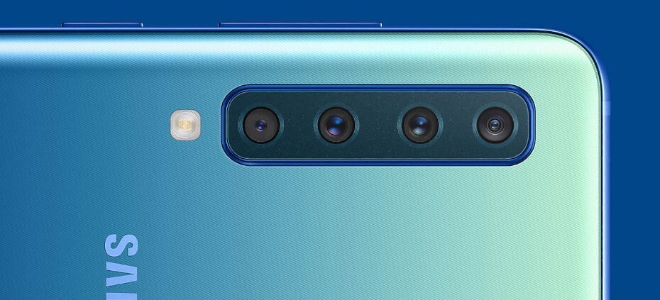 Samsung Galaxy A9 2018 cameras