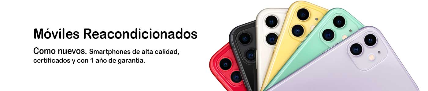 ▷ Móviles Apple Reacondicionados