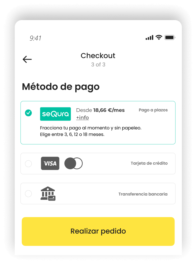 ya permite financiar compras: paga a plazos en 4 meses