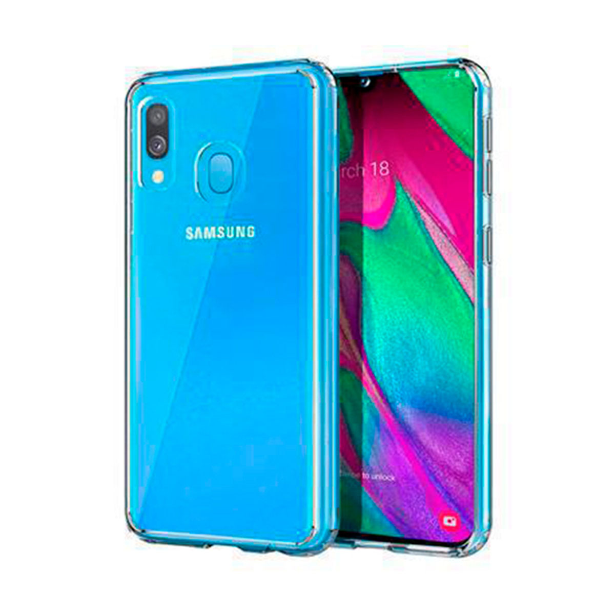 Funda Hybrid (bumper + trasera) Transparente