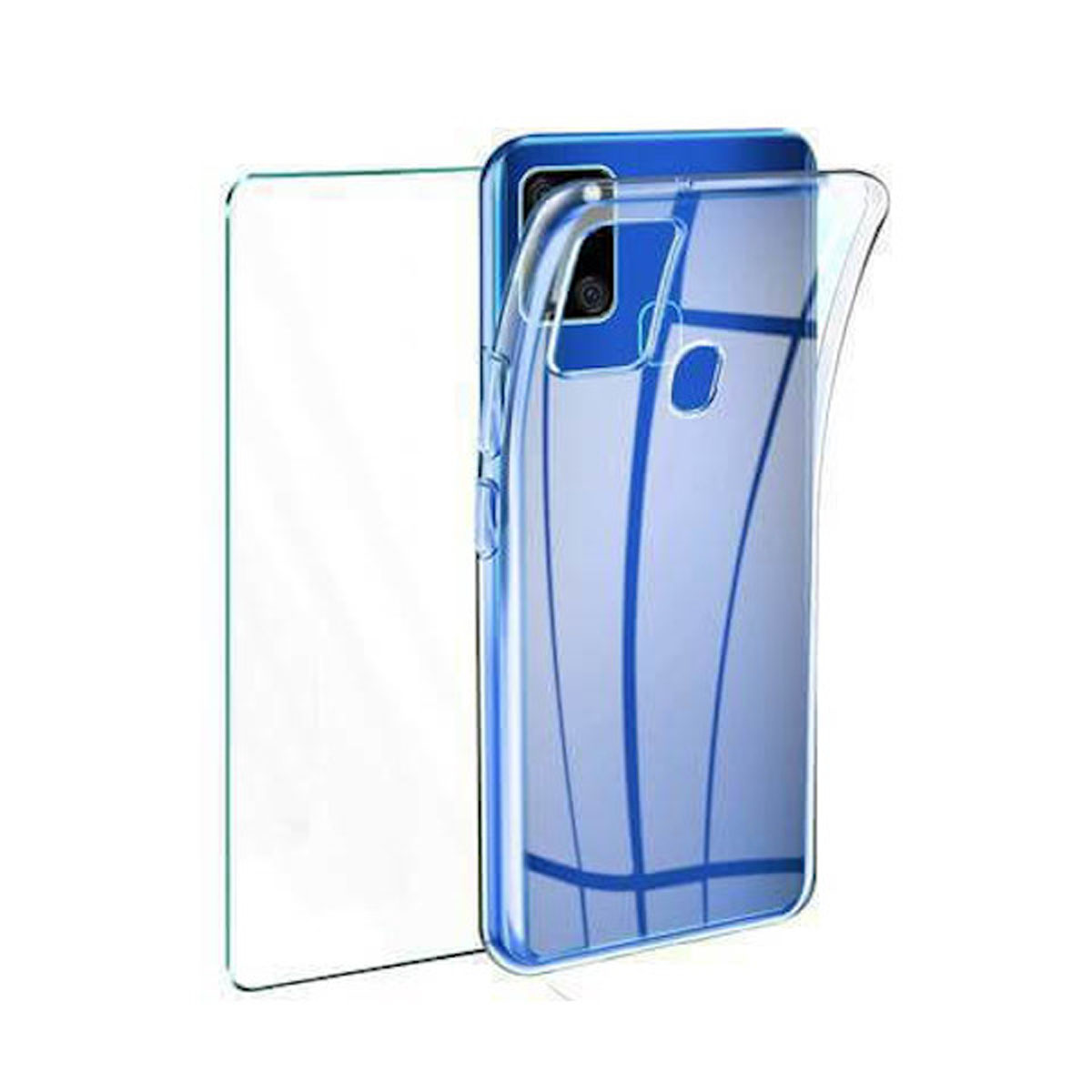 Funda Silicona + Protector Cristal Templado