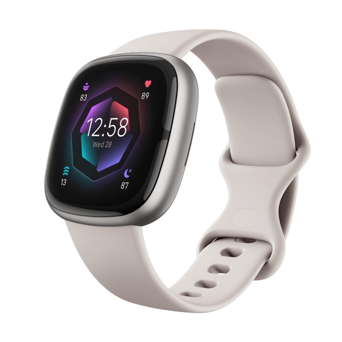 Google Fitbit Sense 2 SmartWatch Blanco Marfil (White)