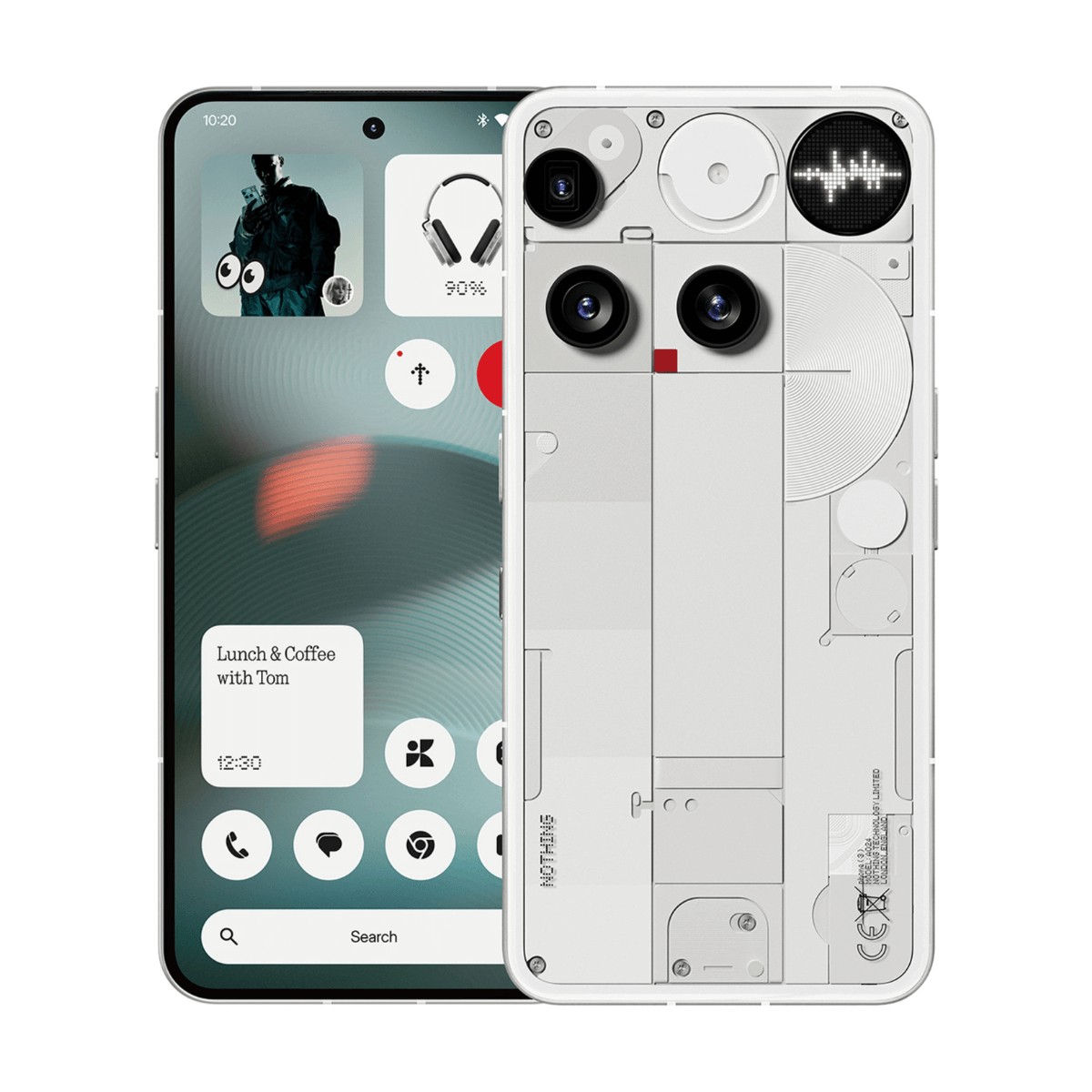 Nothing Phone 3 5G 12GB/256GB Blanco (White) Dual SIM