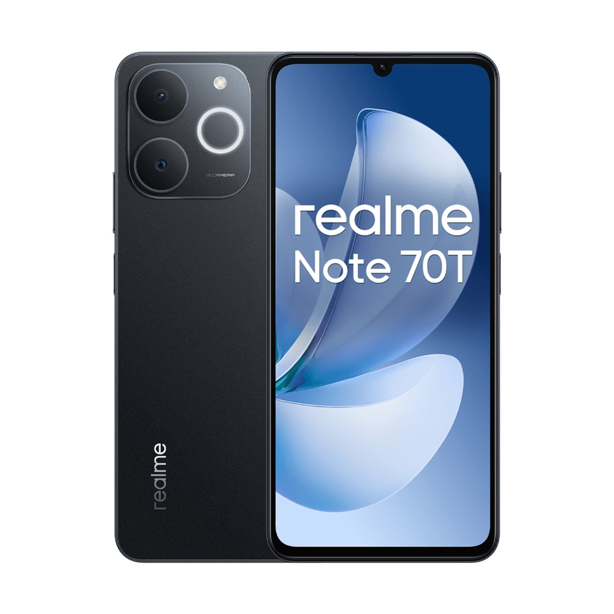 Realme Note 70T 4G 4GB/128GB Negro (Obsidian) Dual SIM