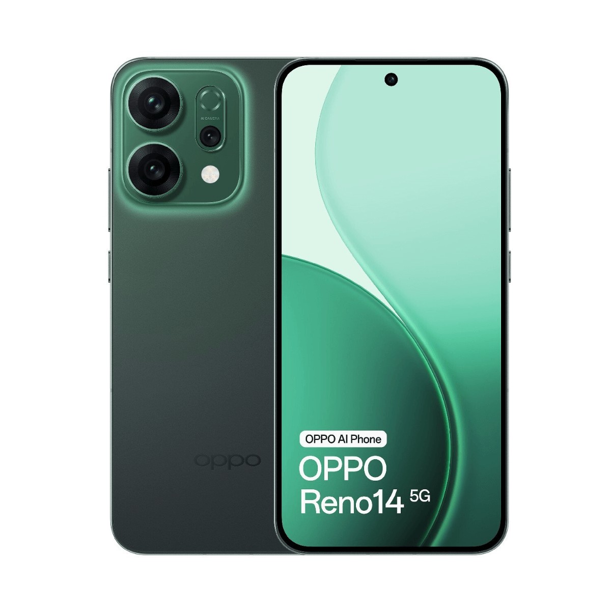 OPPO Reno14 5G 12GB/256GB Verde (Luminous Green) Dual SIM