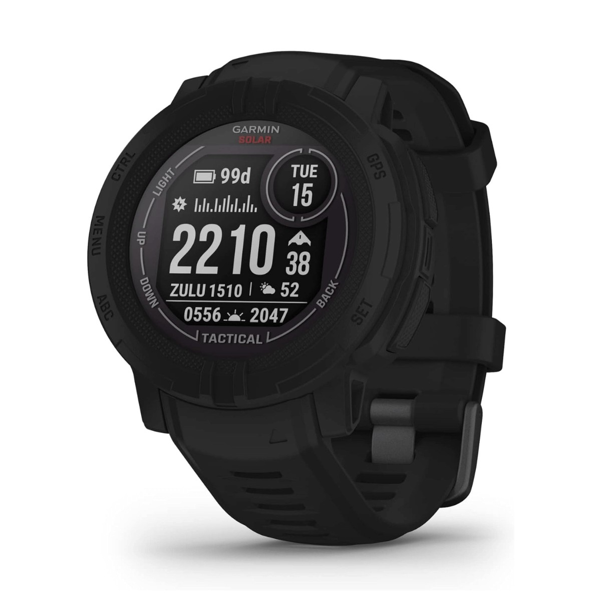 Garmin Instinct 2 Solar Tactical Edition GPS 45mm Smartwatch Negro (B
