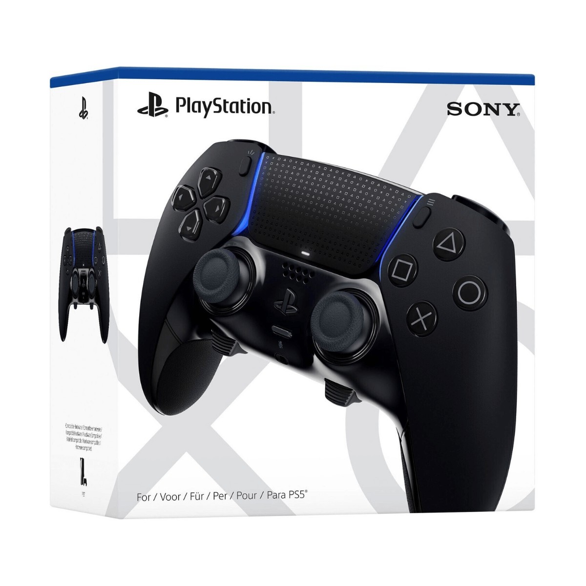 Sony Mando inalámbrico DualSense Edge para PS5 Negro (Midnight Black)
