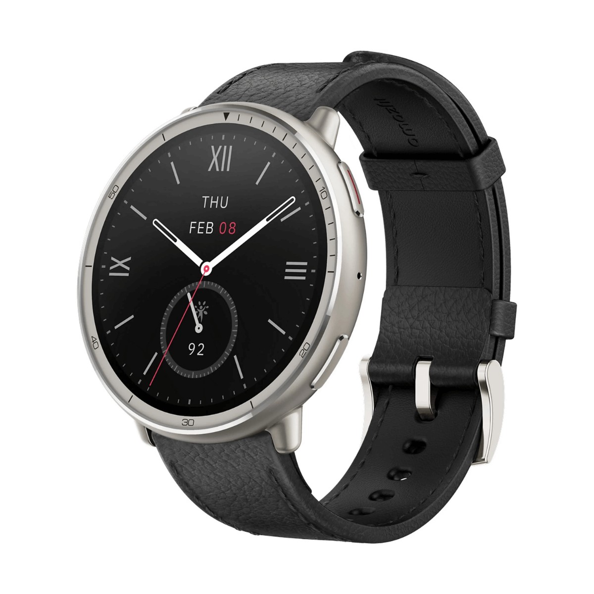 Amazfit Active 2 (Round) 44mm GPS Versión Premium Cuero Negro