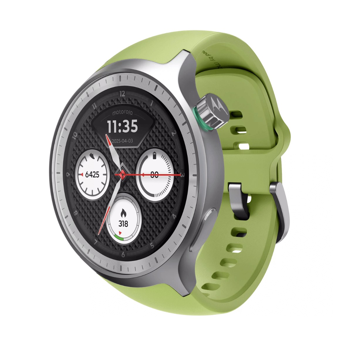 Motorola Moto Watch 47mm Plata (Matte Silver) Reacondicionado - Como