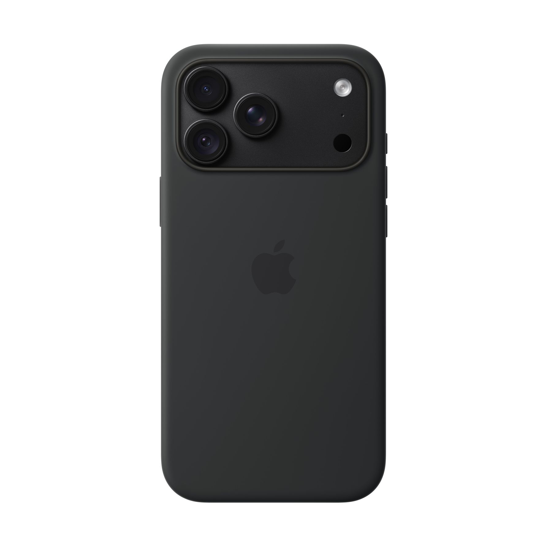 Funda de silicona Apple con MagSafe para el iPhone 18 Pro Max - Negro