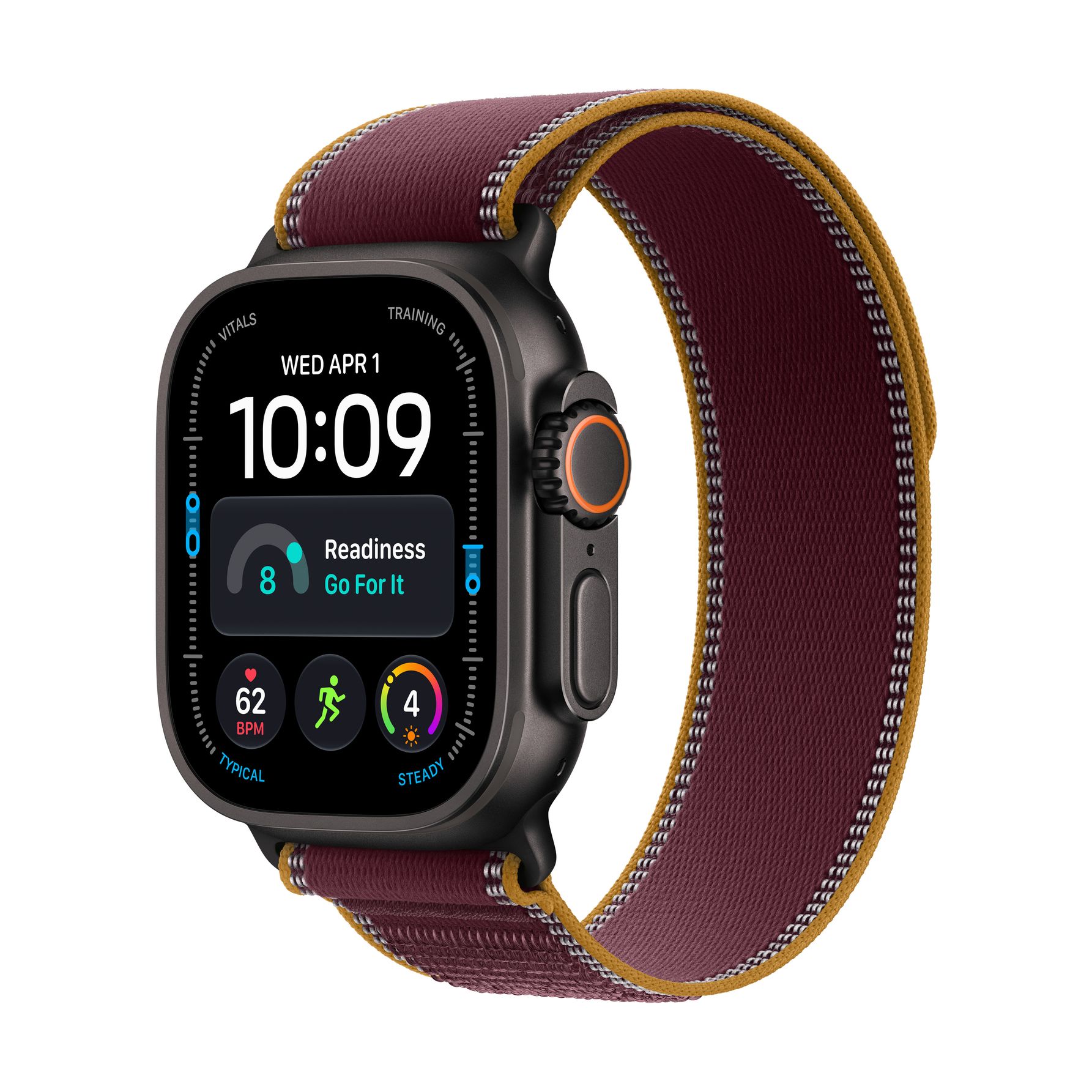 Apple Watch Ultra 4 GPS + Cellular 49mm Titanio Negro con Correa Trai