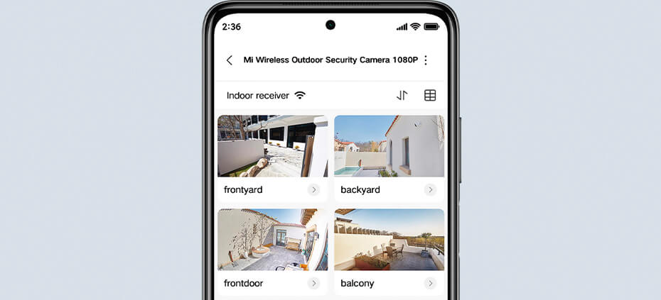 Xiaomi Mi Wireless Outdoor Überwachungskamera Weiß