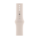 Apple Watch Series 9 GPS + Celular 45 mm Aluminio y Correa deportiva Blanca (Starlight) MRM93 - Talla M/L