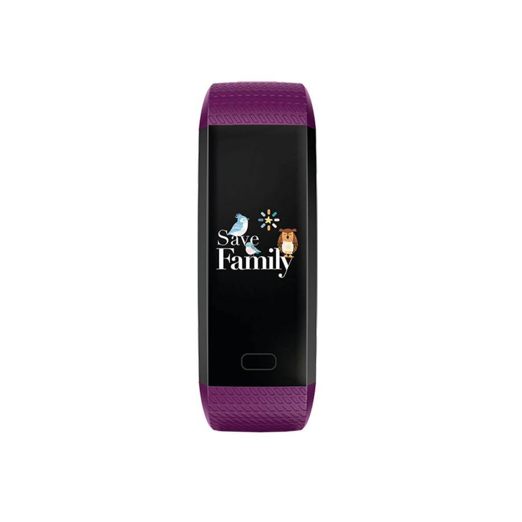 SaveFamily Kids Band Pulsera de Actividad Infantil Morado SF-KBM