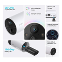 Cámara de Videovigilancia TP-Link Tapo C420S2/ 113°/ Visión Nocturna/ Batería/ Control desde APP