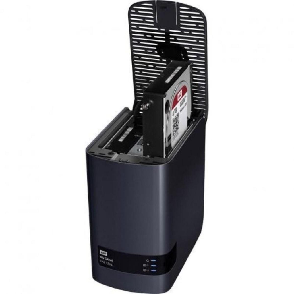 NAS Western Digital My Cloud EX2 Ultra/ 2 Bahías 3.5"/ 1GB DDR3/ Formato Torre