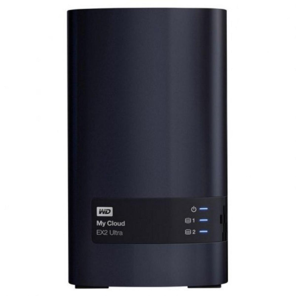 NAS Western Digital My Cloud EX2 Ultra/ 2 Bahías 3.5"/ 1GB DDR3/ Formato Torre