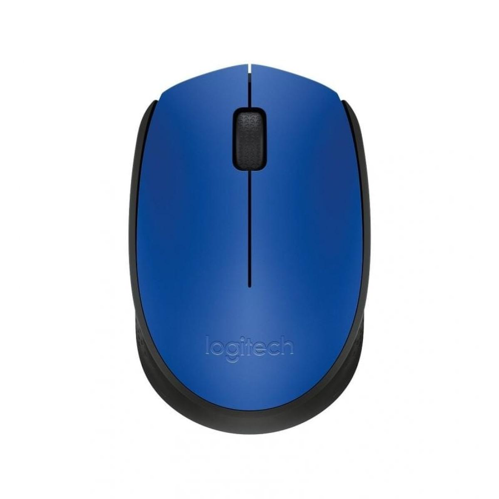 Ratón Inalámbrico Logitech M171/ Hasta 1000 DPI/ Azul