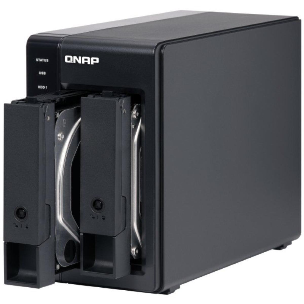 DAS QNAP TR-002/ 2 Bahías 3.5"- 2.5"/ Formato Torre