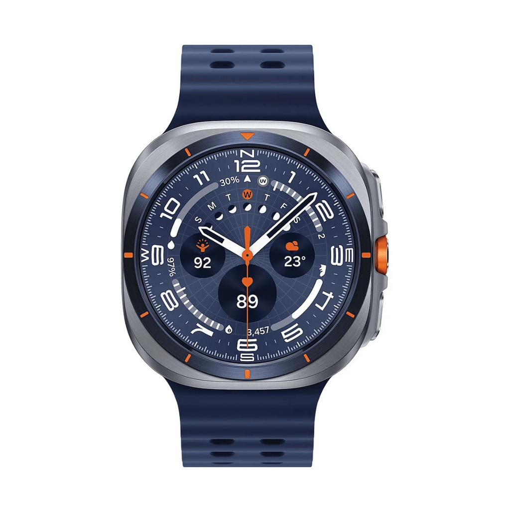 Samsung Galaxy Watch Ultra 2025 47mm LTE Azul (Titanium Blue) y Correa Marine Band Azul L705
