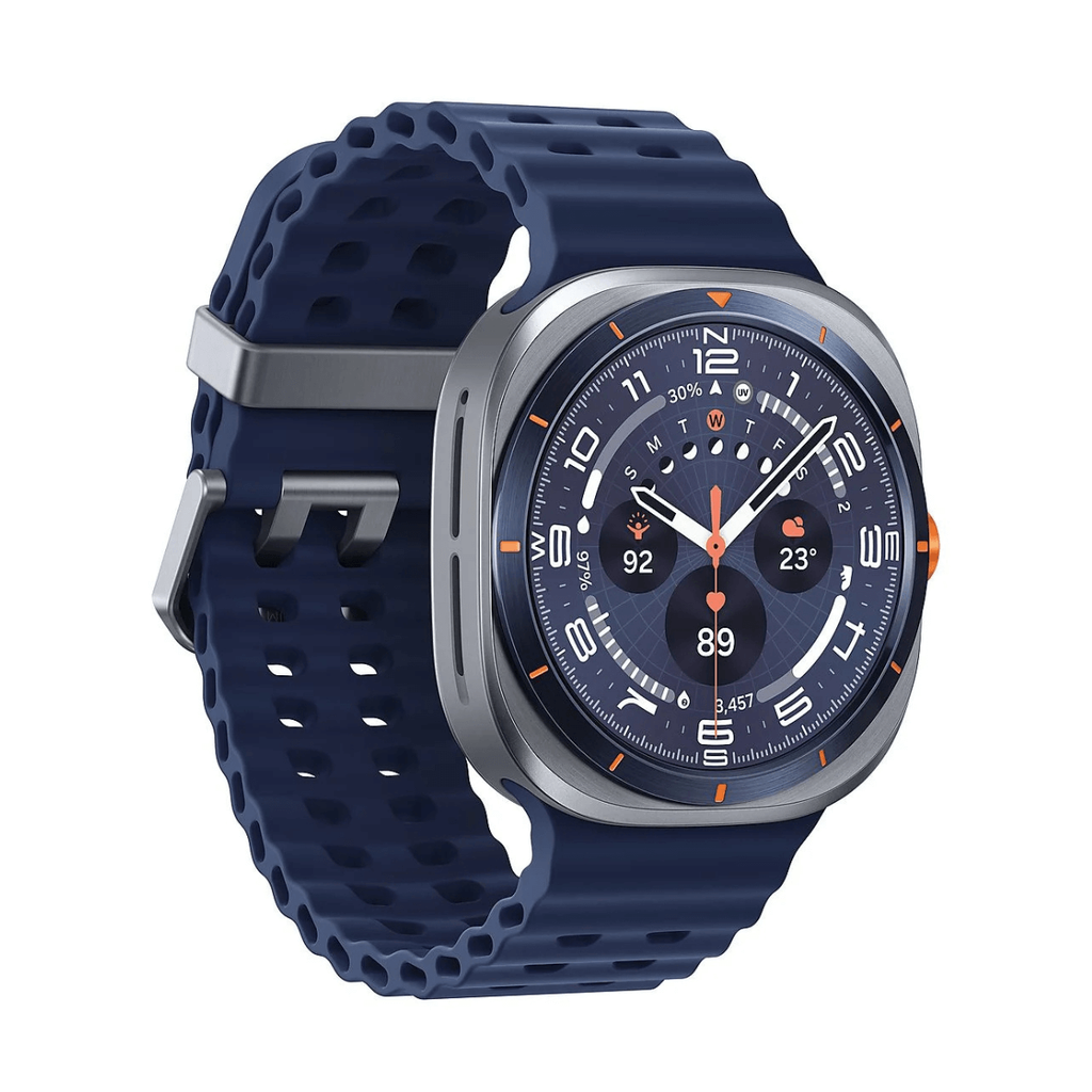 Samsung Galaxy Watch Ultra 2025 47mm LTE Azul (Titanium Blue) y Correa Marine Band Azul L705
