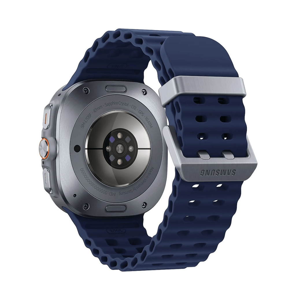 Samsung Galaxy Watch Ultra 2025 47mm LTE Azul (Titanium Blue) y Correa Marine Band Azul L705

